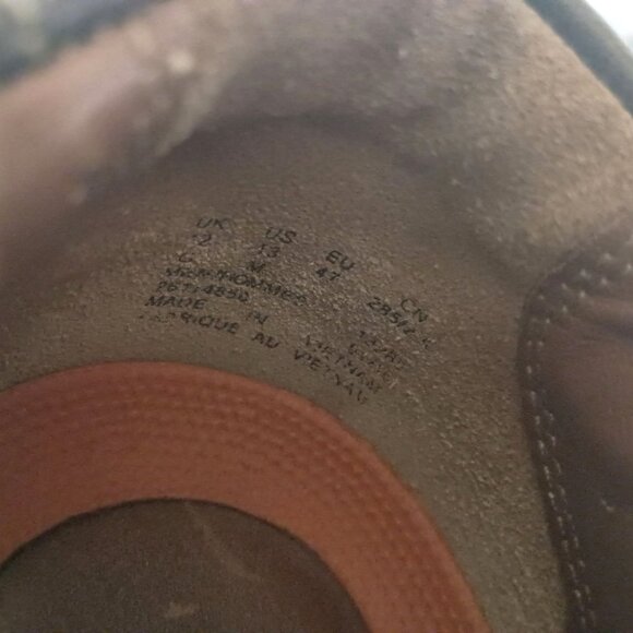 Clarks Unbrylan Lane Brown Leather Shoes Men’s 13 Unstructured Comfort Casual - Picture 2 of 10